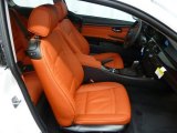 2012 BMW 3 Series 328i xDrive Coupe Coral Red/Black Interior