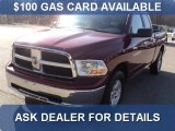 2011 Deep Cherry Red Crystal Pearl Dodge Ram 1500 SLT Quad Cab 4x4 #60839639