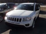 2012 Bright White Jeep Compass Sport #60839622