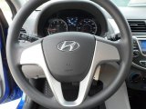 2012 Hyundai Accent GLS 4 Door Steering Wheel