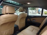 2009 BMW 5 Series 528xi Sedan Natural Brown Dakota Leather Interior