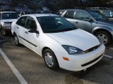 2003 Cloud 9 White Ford Focus LX Sedan #60804768