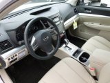 2012 Subaru Legacy 2.5i Premium Warm Ivory Interior
