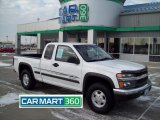 2005 Summit White Chevrolet Colorado Z71 Extended Cab 4x4 #60907483