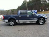 True Blue Metallic Ford F150 in 2006