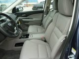 2012 Honda CR-V EX-L 4WD Gray Interior