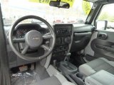 2007 Jeep Wrangler Unlimited X 4x4 Dark Slate Gray/Medium Slate Gray Interior