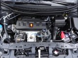 2012 Honda Civic EX-L Coupe 1.8 Liter SOHC 16-Valve i-VTEC 4 Cylinder Engine