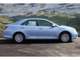 Clearwater Blue Metallic Toyota Camry in 2012
