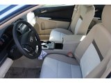 2012 Toyota Camry Hybrid LE Ivory Interior