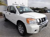 2012 Nissan Titan SV Crew Cab Front 3/4 View