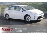 2012 Blizzard White Pearl Toyota Prius 3rd Gen Three Hybrid #60930009