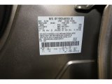 2008 Edge Color Code for Vapor Silver Metallic - Color Code: ZY