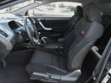 2010 Honda Civic Si Coupe Black Interior