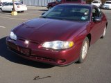 2002 Dark Carmine Red Metallic Chevrolet Monte Carlo LS #60934409