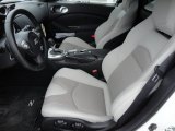 2012 Nissan 370Z Touring Roadster Gray Interior