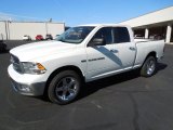 2012 Bright White Dodge Ram 1500 Big Horn Quad Cab 4x4 #60934794