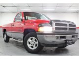 Flame Red Dodge Ram 1500 in 1996