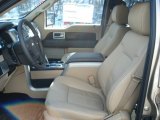 2012 Ford F150 Lariat SuperCrew 4x4 Pale Adobe Interior