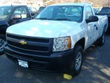 2012 Summit White Chevrolet Silverado 1500 Work Truck Regular Cab 4x4 #60973332