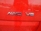 2007 Saturn VUE V6 AWD Marks and Logos
