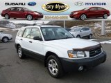 2003 Aspen White Subaru Forester 2.5 X #60973860