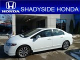 2009 Taffeta White Honda Civic EX Sedan #60973265