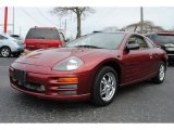 2000 Primal Red Pearl Mitsubishi Eclipse RS Coupe #60973565