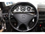 2002 Mercedes-Benz SL 600 Silver Arrow Roadster Steering Wheel