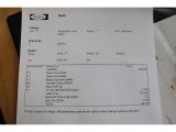2002 Mercedes-Benz SL 600 Silver Arrow Roadster Window Sticker