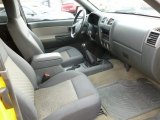 2004 GMC Canyon SLE Extended Cab 4x4 Pewter Interior