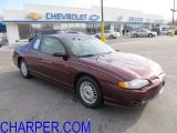 2001 Dark Carmine Red Metallic Chevrolet Monte Carlo LS #60973789