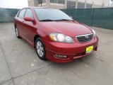 2005 Impulse Red Toyota Corolla S #60973432