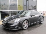 2007 Basalt Black Metallic Porsche 911 Turbo Coupe #60973407