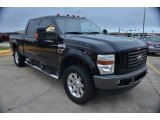 2008 Ford F250 Super Duty FX4 Crew Cab 4x4 Front 3/4 View