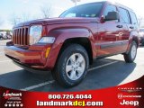 2012 Deep Cherry Red Crystal Pearl Jeep Liberty Sport #60973348