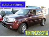 2010 Dark Cherry Pearl Honda Pilot EX 4WD #61026783