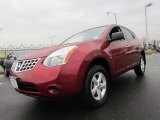 2010 Venom Red Nissan Rogue S AWD 360 Value Package #61027243