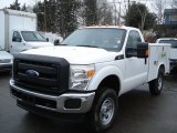 2012 Ford F350 Super Duty XL Regular Cab 4x4 Front 3/4 View