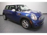 2012 Lightning Blue Metallic Mini Cooper Hardtop #61027000