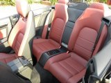 2012 Mercedes-Benz E 350 Cabriolet Red/Black Interior