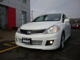 2011 Fresh Powder White Nissan Versa 1.8 SL Hatchback #61026959