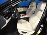 2011 BMW 5 Series 550i xDrive Sedan Oyster/Black Interior
