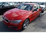 Melbourne Red Metallic BMW 3 Series in 2012