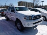 2010 Super White Toyota Tacoma V6 Double Cab 4x4 #61026614