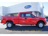 2012 Race Red Ford F150 STX SuperCab 4x4 #61026852