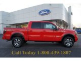 2012 Race Red Ford F150 FX4 SuperCrew 4x4 #61026851