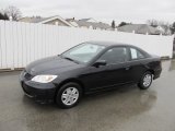 2005 Nighthawk Black Pearl Honda Civic Value Package Coupe #61075165