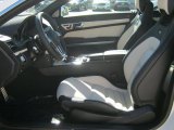 2012 Mercedes-Benz E 550 Cabriolet designo Black/Porcelain Interior