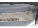 2011 Audi R8 Spyder 4.2 FSI quattro Info Tag